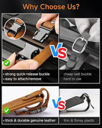 Premium Genuine Leather Luggage Tags - Image 3