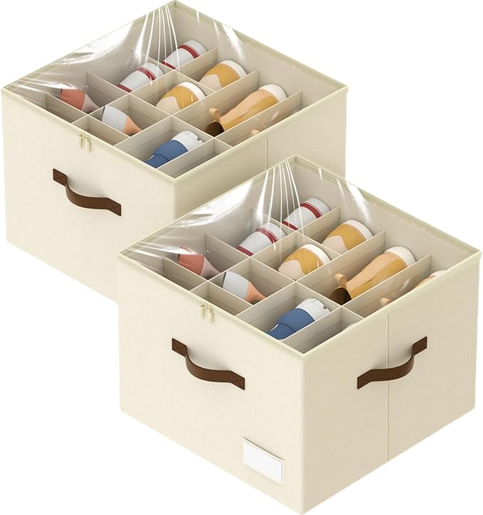Shoe Organizer for Closet, 2 Pack Shoe Organizer - Image 8