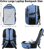 Lapsouno Extra Large Travel Backpack, TSA Laptop Backpack, 17 inch Bag - Image 6