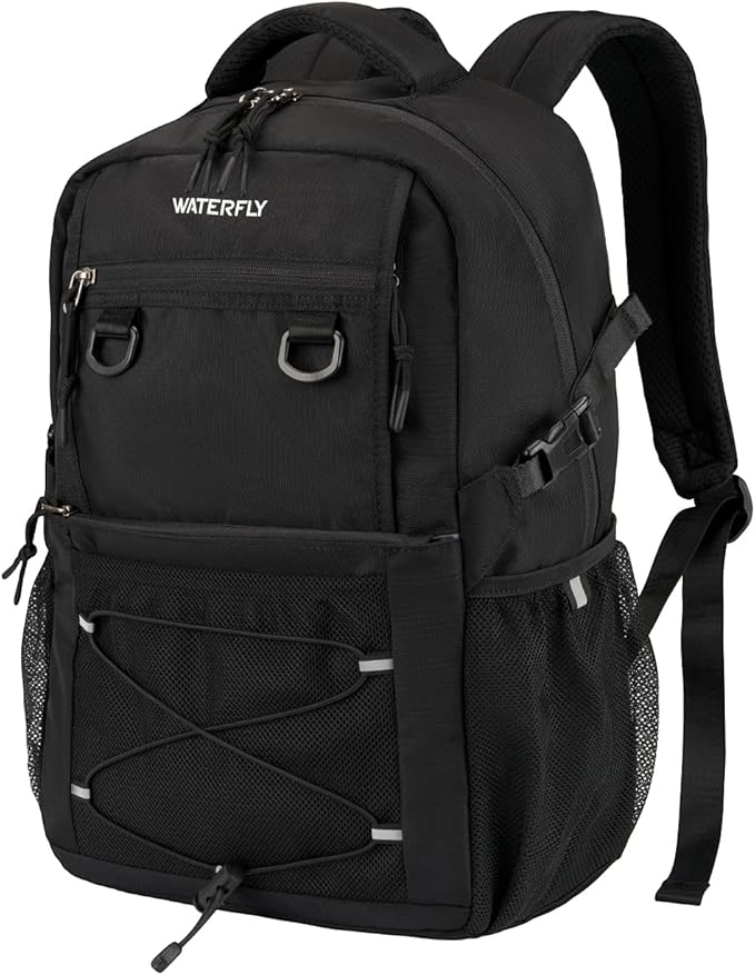 WATERFLY Travel Hiking Casual Backpack: 22L Lightweight Everyday Outdoor City by Waterfly