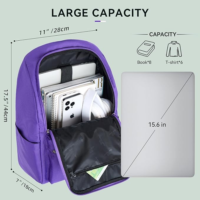 OMOUBOI Casual Daypacks Superbreak Backpack 14 inch Laptop Backpack - Image 9
