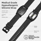EmeTerm Explore FDA-Cleared Galaxy Black and Navy Blue Anti-Nausea Wristband - Image 5