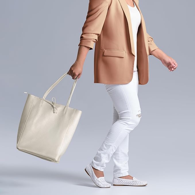 Italian Calf Leather Tote for Women - Image 7