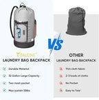 BALEINE 120L Laundry Bag Backpack, 900D Oxford Fabric Large Travel Laundry Bags - Image 5