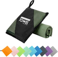 Microfiber Travel Towel, Soft Lightweight Quick Dry Towel, Super Absorbent by ZIUDBOC