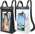 2 Pack Large Waterproof Phone Pouch, Waterproof Phone Case by Kebrela