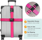 Luggage Straps for Suitcases TSA Approved, Travel Belt Suitcase Belt, Suitcase - Image 2