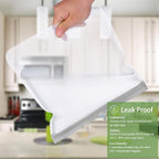 SPLF 9 Pack Reusable Gallon Freezer Bags, BPA Free 1 gallon Leakproof Silicone - Image 4