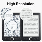 BK6033 Ebook Reader, 6in EInk Screen E Reader, Built in 8G Memory, Adjustable - Image 4
