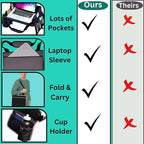 Travel Lap Desk, Travel Tray, Portable Lapdesk - Image 8