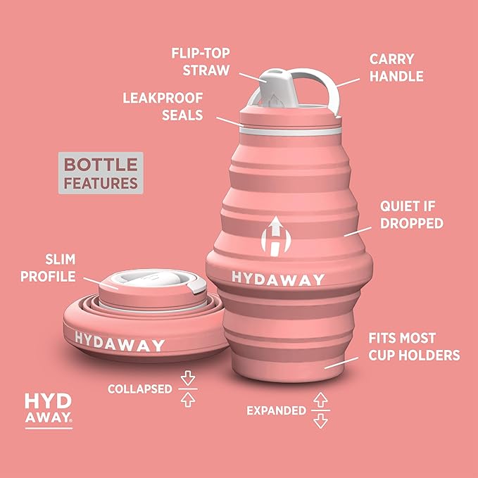 HYDAWAY 17oz Collapsible Water Bottle - Image 5