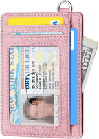 FurArt Slim Minimalist Wallet, Front Pocket Wallets, RFID Blocking, Credit Card - Image 2