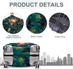 ANNA QUEEN Dreamy Cat Luggage Cover, Cat Sleeping in a Flower Field Design - Image 4