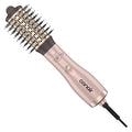 Infiniti PRO CONAIR 2" Frizz Free Round Air Brush, Hot Brush with Titanium Ceramic Technology, Ionic Control, and Detangling Bristles for Gentle Drying and Added Shine, Rose Gold