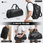40L Travel Duffle Bag, 4-in-1 Large Gym Bag - Image 3