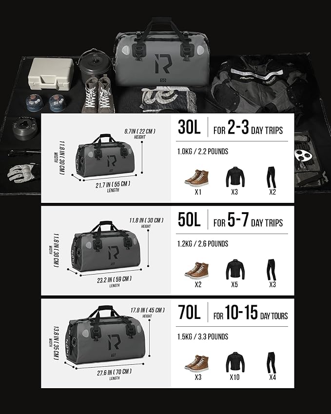 IRON JIA'S Motorcycle Dry Bag - Image 6