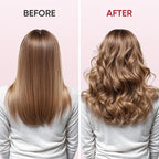 1.50 Inch Curling Iron, 5 Temperature Settings, Professional Spring Hair Iron for All Hair Types, Max 430℉ with Heat Resistant Mat (1 1/2 Inch Pink)