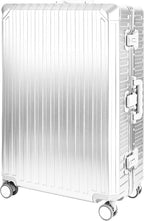 All Aluminum Luggage Suitcase 3 Sizes TSA Lock Silver by X2