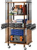 Ghosthorn Fishing Rod Holders for Garage Fishing Pole Rack Hold up to 10 Rods by Ghosthorn