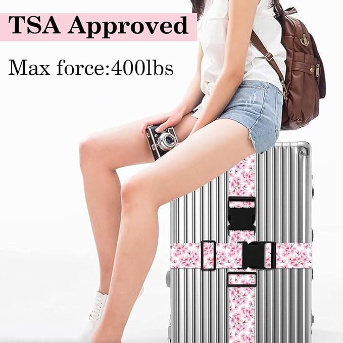 Luggage Straps for Suitcases TSA Approved, Luggage Identifiers for Suitcase - Image 5