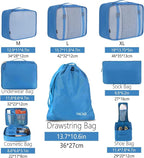 BAGAIL 8 Set Packing Cubes Luggage Packing Organizers - Image 2