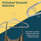 Lifemaster Plastic Clothes Hanger Set - Image 3