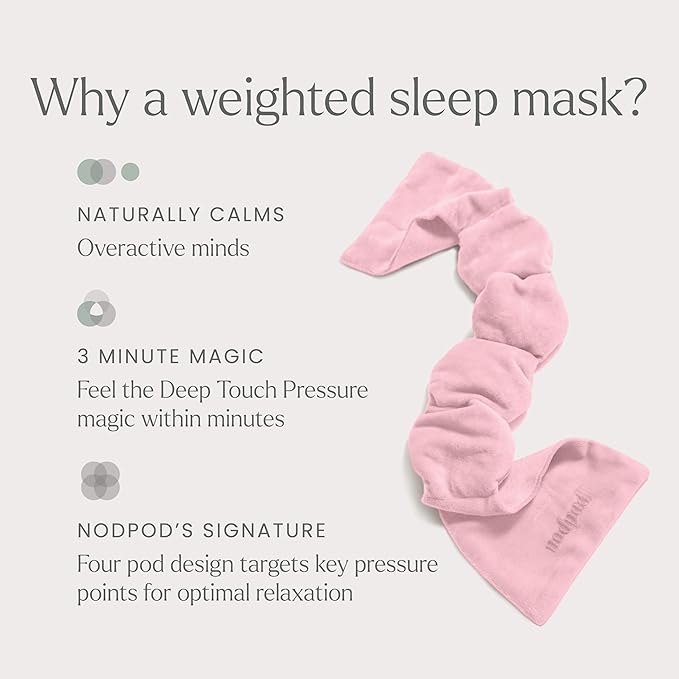 Nodpod Gentle Pressure Sleep Mask | Patented Light Blocking Design - Image 3