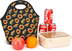 FlowFly Neoprene Lunch Tote Insulated Thermal Reusable Lunch Bag Box - Image 7