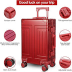 All Aluminum Carry On Luggage，Cut from Whole Aluminum Sheet，22x14x9 Airline - Image 2