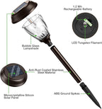 XMCOSY+ Solar Lights Pathway Outdoor - Image 8