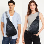 10L Crossbody Sling Bag for Women Men Anti Theft Cross Body Fanny Pack Belt Bag - Image 2