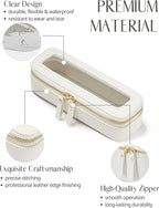 Popvibe Clear Makeup Bag Travel Cosmetic Case Transparent Toiletry Bag - Image 3