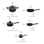 Non Stick Pots & Pans Set (8 Piece Set, Pots & Pans)