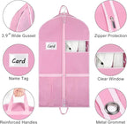 Zilink 43" Garment Bags for Travel for Women Carry on Suit Bags for Travel and - Image 4