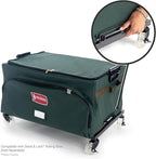 TreeKeeper Stack & Lock™ Adjustable Christmas Ornament Storage Box Holds 48 - Image 7