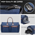 Convertible Garment Bag with Toiletry Bag, Modoker Carry on Garment Duffel Bag - Image 4