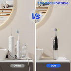 Portable Water flosser with Electric Toothbrush, 2 in 1 Teeth Cleaning Kit - Image 7