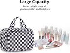 Narwey Travel Toiletry Bag for Women Large Hanging Makeup Bag Organizer - Image 6