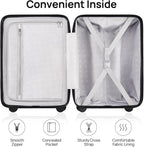 Carry on Luggage 22 X 14 X 9 Airline Approved, 20 Inch Luggage - Image 9