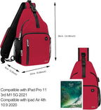 MOSISO Sling Backpack Bag, Crossbody Shoulder Bag Travel Hiking Daypack Chest - Image 5