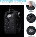 Travel Backpack for Men, 17.3 Inches Business Laptop Backpack Water-Resistant - Image 4