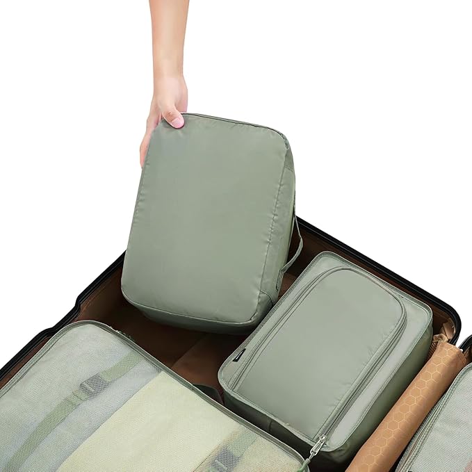 BAGAIL 8 Set Packing Cubes Luggage Packing Organizers - Image 6