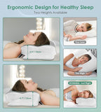 DONAMA Cervical Pillow for Sleeping, Contour Memory Foam Pillow for Neck and - Image 6