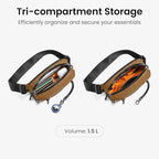 tomtoc 1.5L X-Pac Sling Bag - Image 4