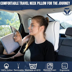 Travel & Camping Comfortable Memory Foam Pillow – Easy to Carry Portable Bag – - Image 4