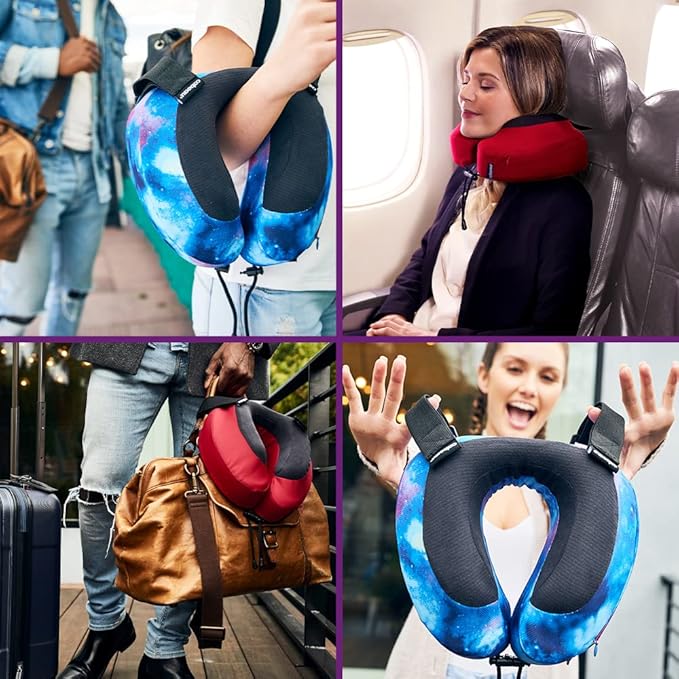 Cabeau Airplane Travel Pillow for Long Flights - Image 7