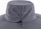 Home Prefer UPF 50+ Sun Hats for Men Women Foldable Wide Brim Fishing Hat Quick - Image 6