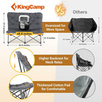 KingCamp Butterfly Chair Oversized XL Saucer Chair - Image 2