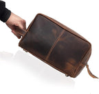 VC VINTAGE COUTURE Leather Toiletry Bag - Image 2