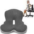 Buttocks Cushion for Office Chair Memory Foam Seat Pad for Butt Support by OuYezy